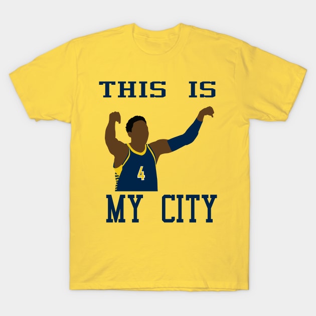 Victor Oladipo This is My City T-Shirt by xRatTrapTeesx